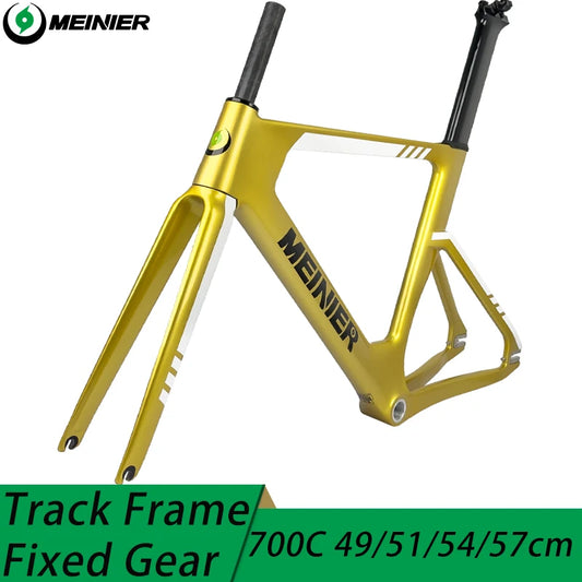 Carbon Track Bike Frame Carbon Fiber Fixed Gear Frameset TR045  Carbon Frame with Fork Seatpost