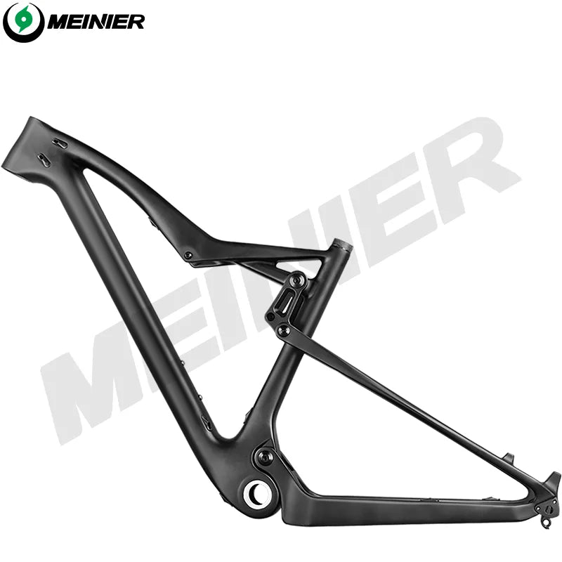 carbon mtb frame 29 full suspension mtb frame 100mm Frame  Rear Shock Travel Length 165mm Bushing 22mm