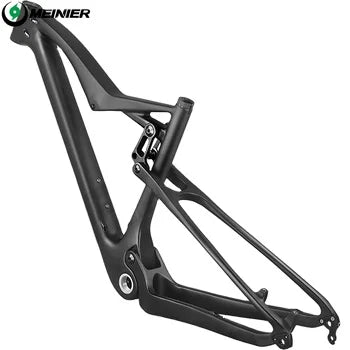 carbon mtb frame 29 full suspension mtb frame 100mm Frame  Rear Shock Travel Length 165mm Bushing 22mm