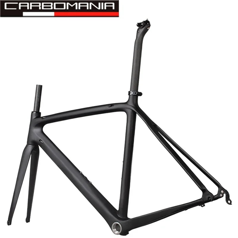 Customized Color carbon bike frames for road bicycles road frame  T1000 Carbon Fibre  700C V-Brake Di2 And Mechanical Both