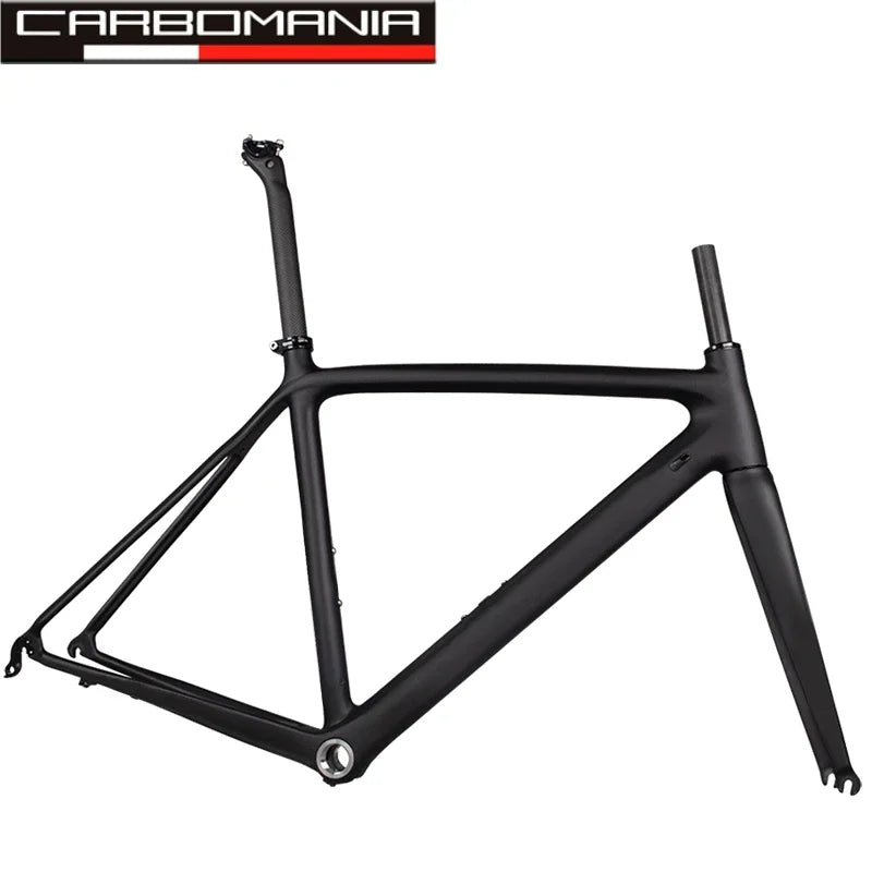 Customized Color carbon bike frames for road bicycles road frame  T1000 Carbon Fibre  700C V-Brake Di2 And Mechanical Both