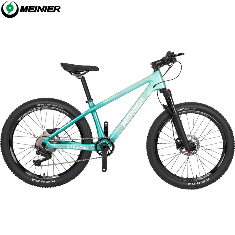 T1000 Carbon Fiber mountain bike 24 in chkids' bikes disc brake SHIMANO DECRE4100 10 Speed bike for kids