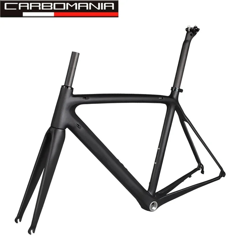 Customized Color carbon bike frames for road bicycles road frame  T1000 Carbon Fibre  700C V-Brake Di2 And Mechanical Both