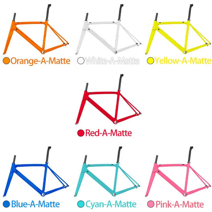 Customized Color carbon bike frames for road bicycles road frame  T1000 Carbon Fibre  700C V-Brake Di2 And Mechanical Both