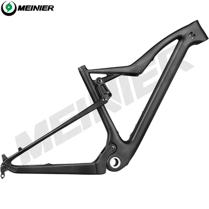 carbon mtb frame 29 full suspension mtb frame 100mm Frame  Rear Shock Travel Length 165mm Bushing 22mm