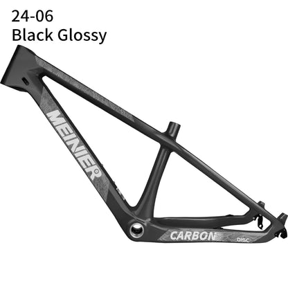 MEINIER 24 inch carbon bicycle frame 24er mtb Carbon kid student bike Frameset Single Chainring 24 Carbon Junior Kids Bike Frame