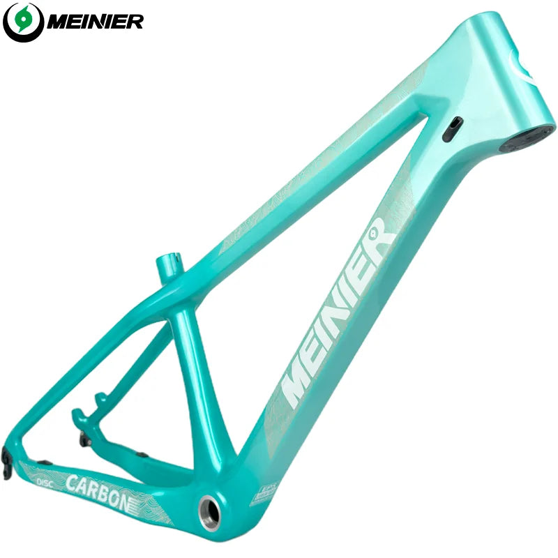 MEINIER 24 inch carbon bicycle frame 24er mtb Carbon kid student bike Frameset Single Chainring 24 Carbon Junior Kids Bike Frame