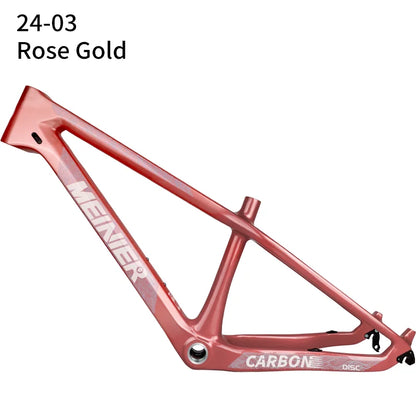 MEINIER 24 inch carbon bicycle frame 24er mtb Carbon kid student bike Frameset Single Chainring 24 Carbon Junior Kids Bike Frame